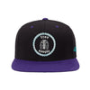 The Logo Snapback 2tone - Black/Purple - Stay Hungry Cloth